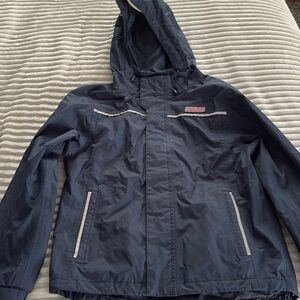 Vineyard vines navy raincoat